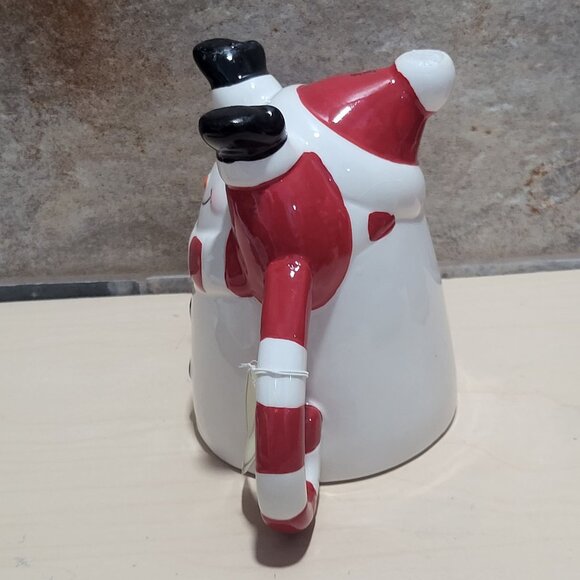 Tii Collections Upside Down Santa Snowman Ceramic Mug Hand Stand Christmas Coff - Picture 13 of 15